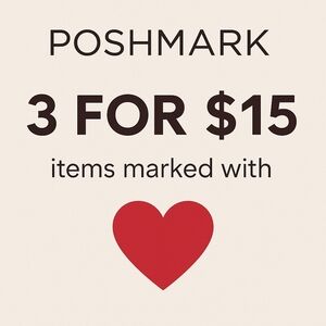 ❤️ 3x $15